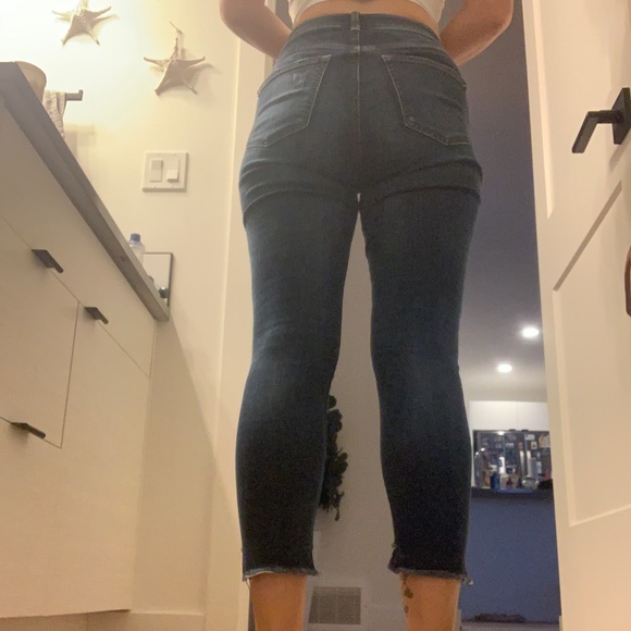 Silver Jeans Avery crop jeans, Sz 27 - Picture 4 of 9